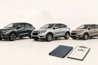 Used Honda HR-V years comparison showing best years to buy and high-risk years to avoid