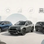 Three used compact SUVs compared for buyers choosing between Honda CR-V, Toyota RAV4, and Mazda CX-5