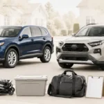 Honda CR-V and Toyota RAV4 compact SUVs compared for used-car buyers