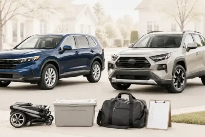 Honda CR-V and Toyota RAV4 compact SUVs compared for used-car buyers