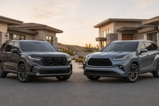 Honda Pilot vs Toyota Highlander used SUV comparison
