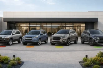 Used Hyundai Tucson model years lined up for a buyer-focused reliability comparison