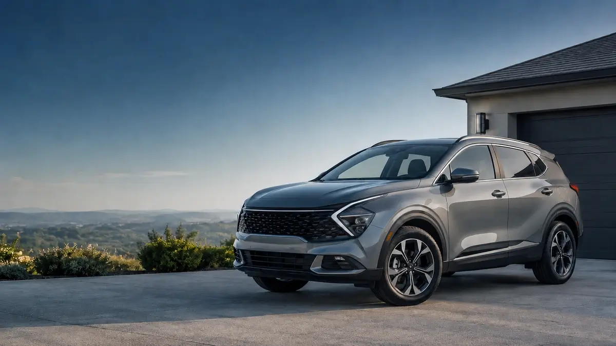 Generic compact SUV representing a used Kia Sportage reliability and ownership-cost guide
