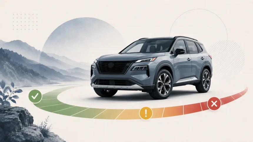 Nissan Rogue years to avoid used SUV risk filter illustration