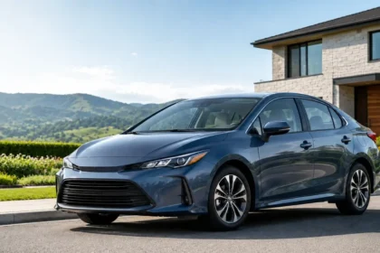 Toyota Corolla Hybrid reliability and cost-to-own guide illustration for used-car buyers