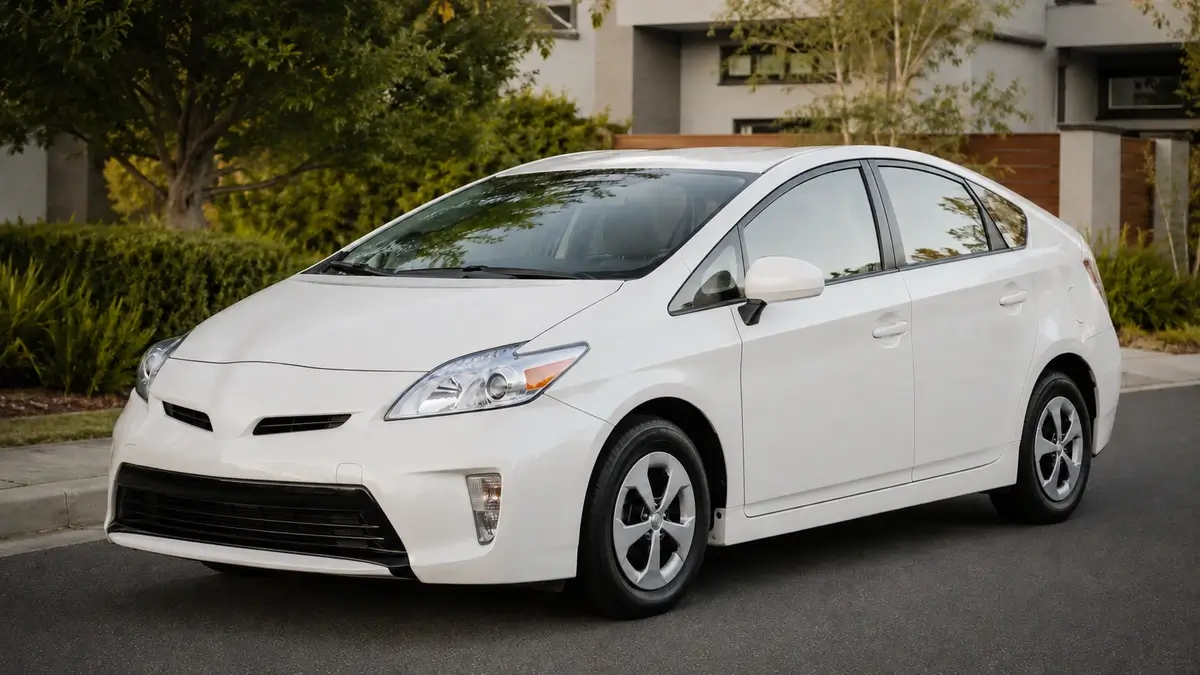 compact hybrid hatchback representing a used Toyota Prius reliability and cost-to-own guide
