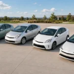 Used Toyota Prius generations compared for model-year risk and best years to buy